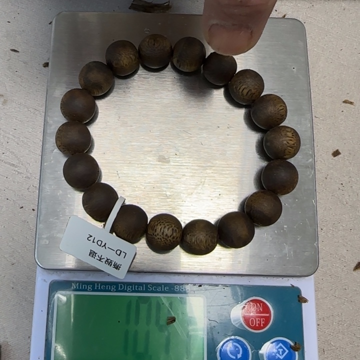 沉香手串圆单1.2多样发一