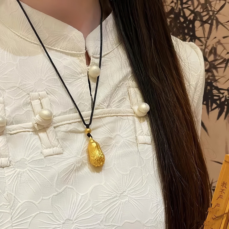 铜合金吊坠 HEMEI/赫美轻奢 百财吊坠