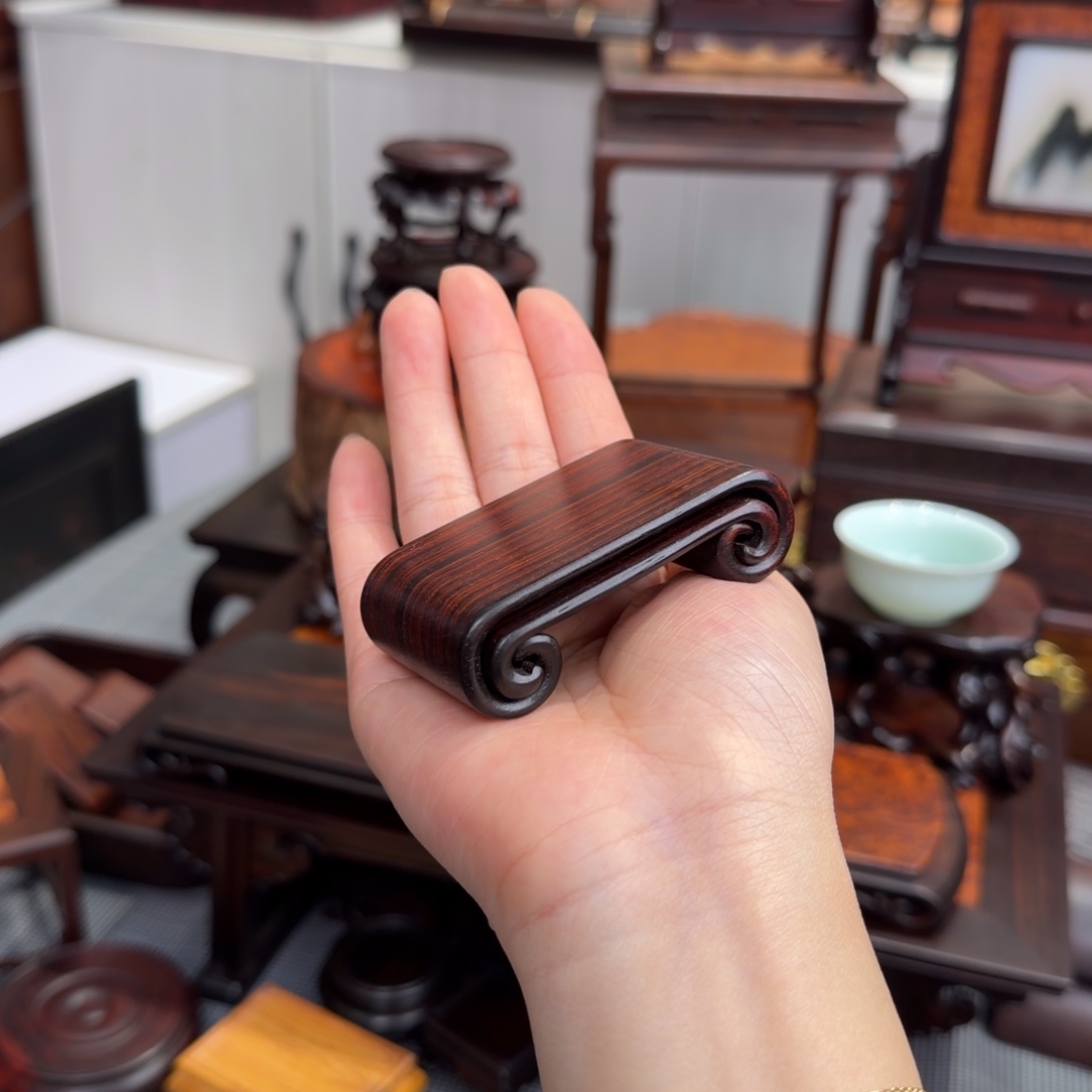 木大红酸枝交趾黄檀底座一木