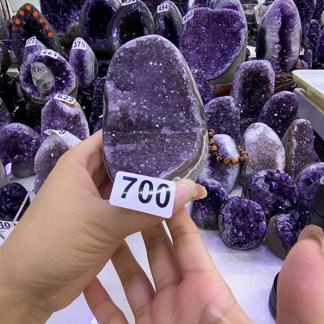 未镶嵌大型摆件（非配饰）紫晶