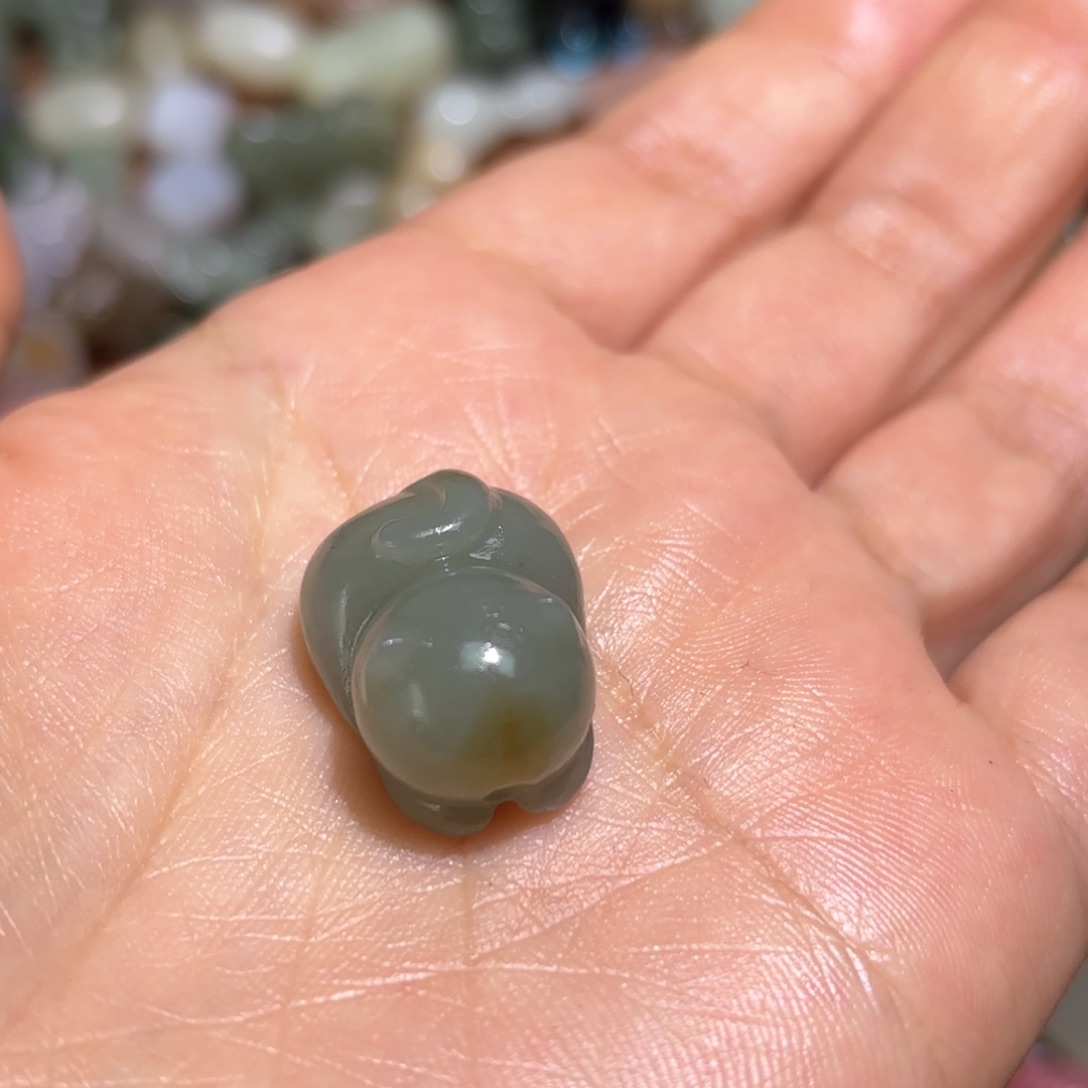 和田玉珠宝半成品未镶嵌