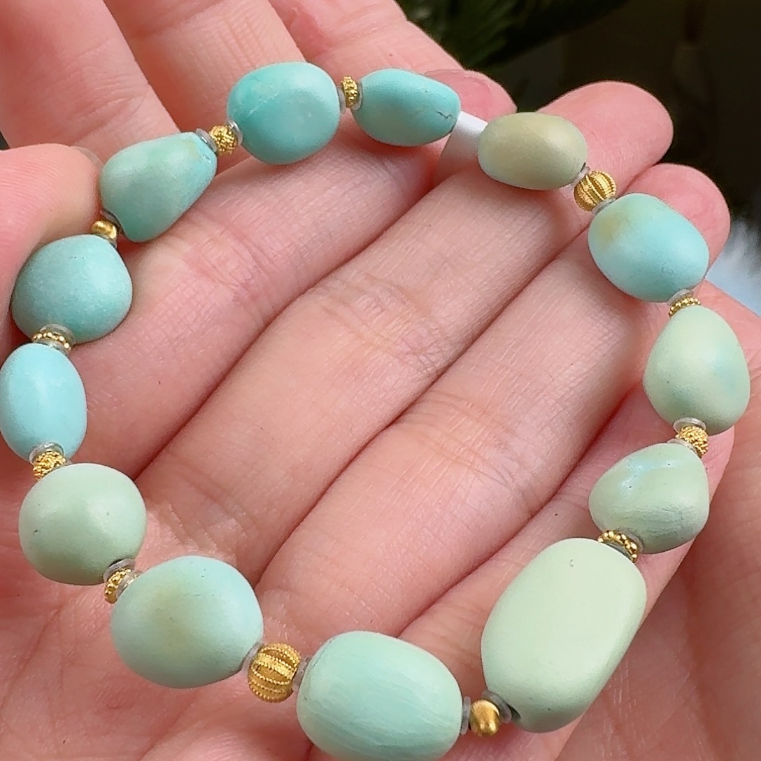 绿松石珠宝奇石未镶嵌