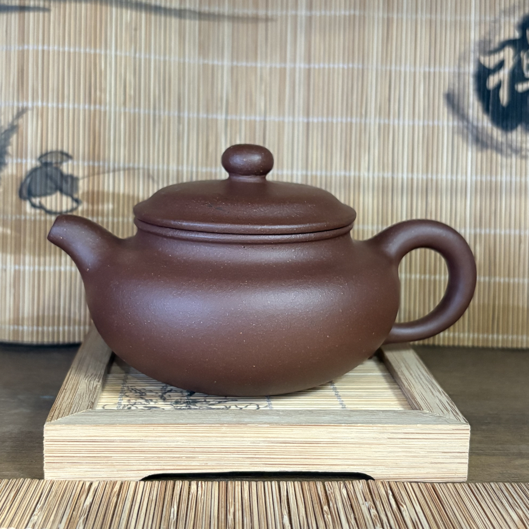 微瑕仿古壶半手工制作180cc原矿紫泥泡茶壶茶具泥壶