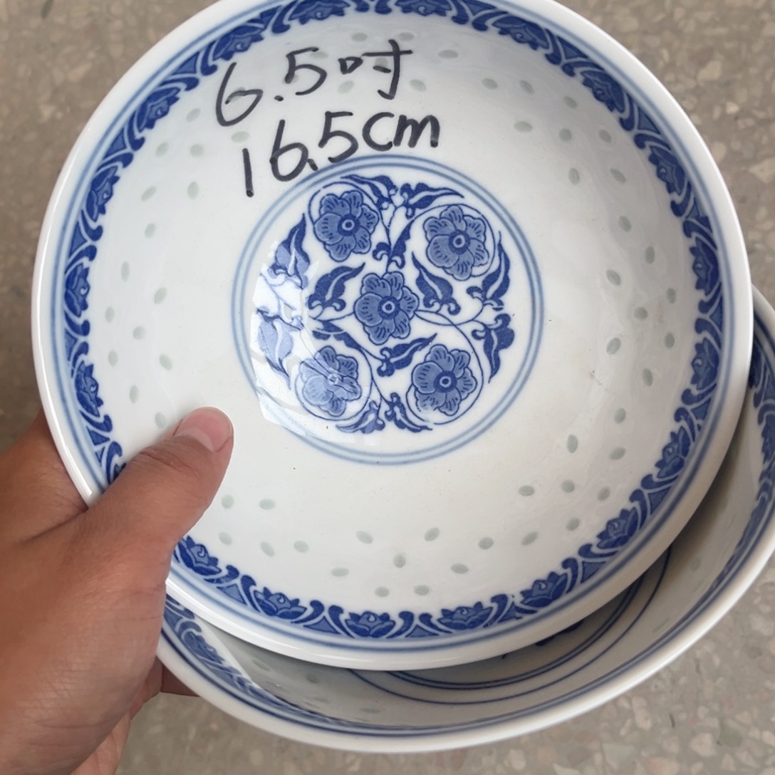瓷片景德镇高温细白瓷餐具