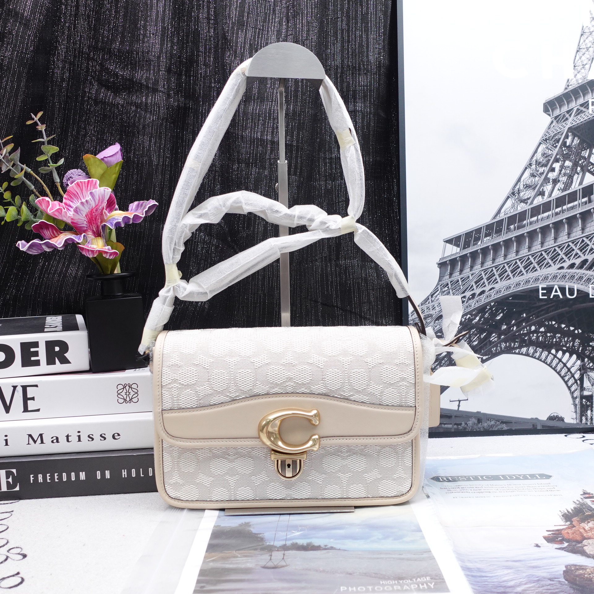 95新 COACH/蔻驰 单肩包/T10243520