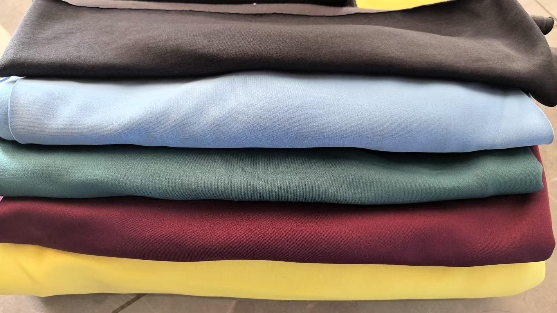 028/单面绒打底面料秋冬款贴身打底保暖舒适面料