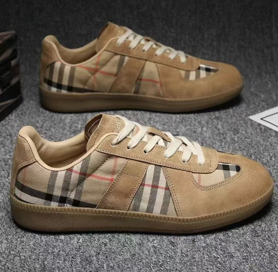 z9森系布鞋男款德训鞋时尚透气夏季纳帕皮休闲板鞋潮鞋5505