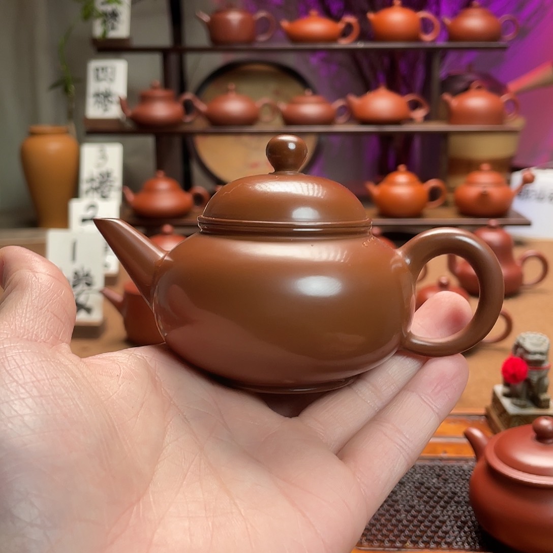 紫砂茶壶l*z潮州手拉