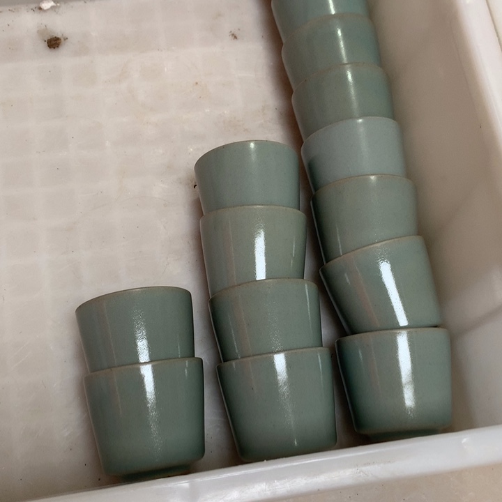 微瑕圈烧马蹄杯两只福利不退不换