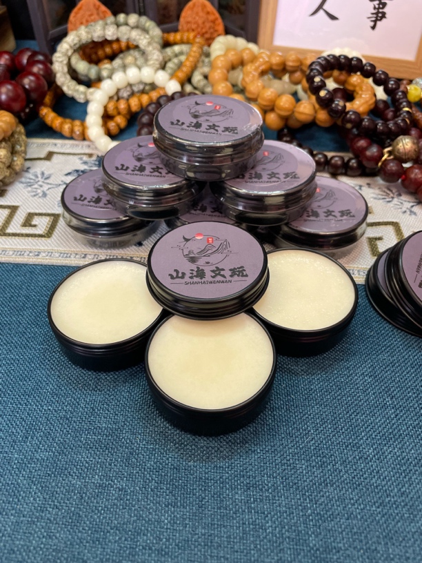 固体文玩油加速百香籽金刚猴头变色包浆手串