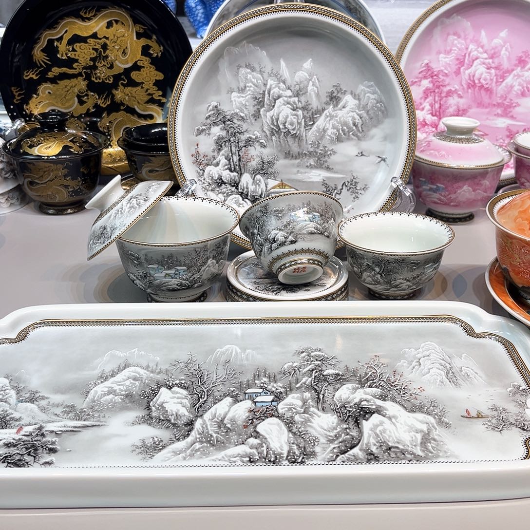 景德镇美术作品欣赏