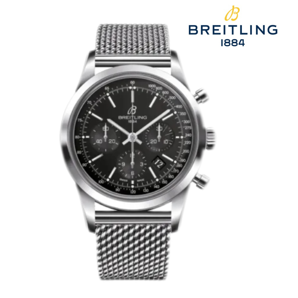 95新 BREITLING/百年灵 亚虎/越洋系列/公价68300元/43mm/单表