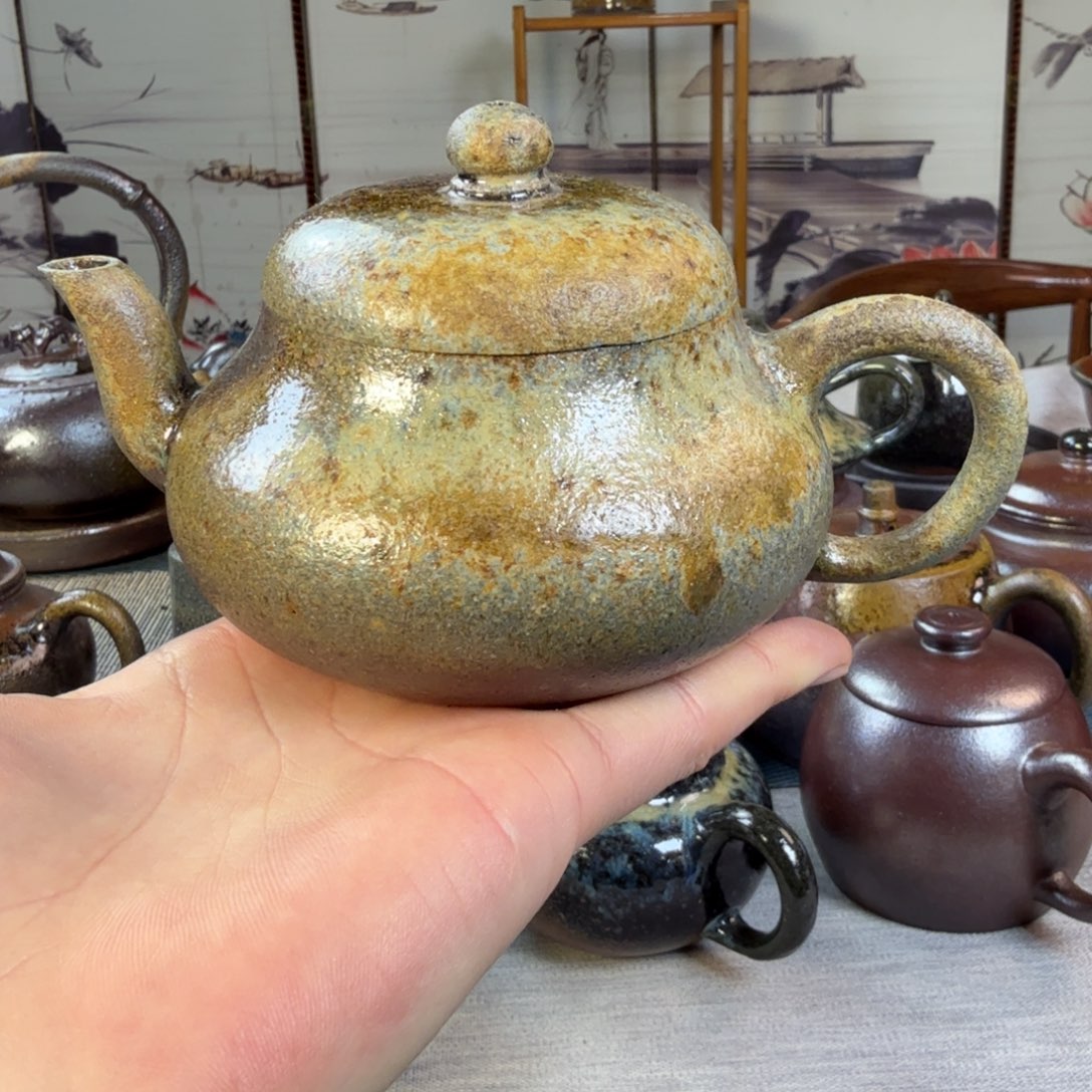 壶柴烧紫砂段泥君徳 