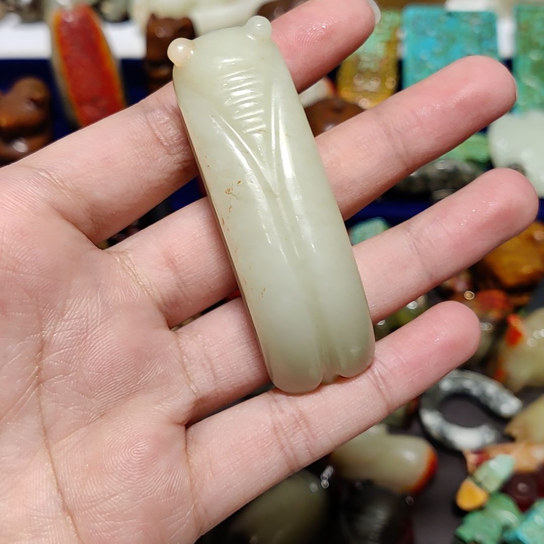 用***8和田玉未镶嵌颈饰