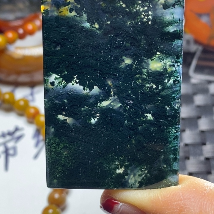 玛瑙/玉髓颈饰足银镀金镶嵌滨**礼