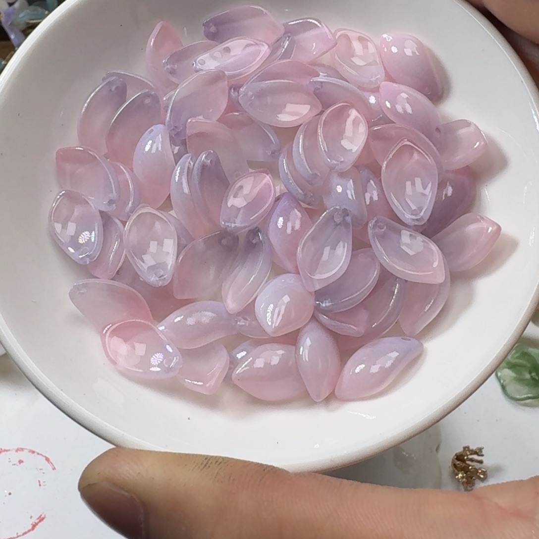 玻璃76号小号洛神花