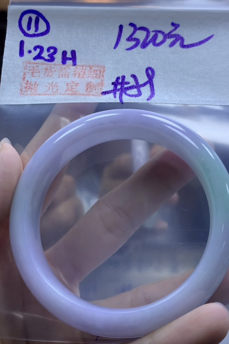 定制翡翠未镶嵌毛货需精细抛光11手镯59+1320元+拍一发一