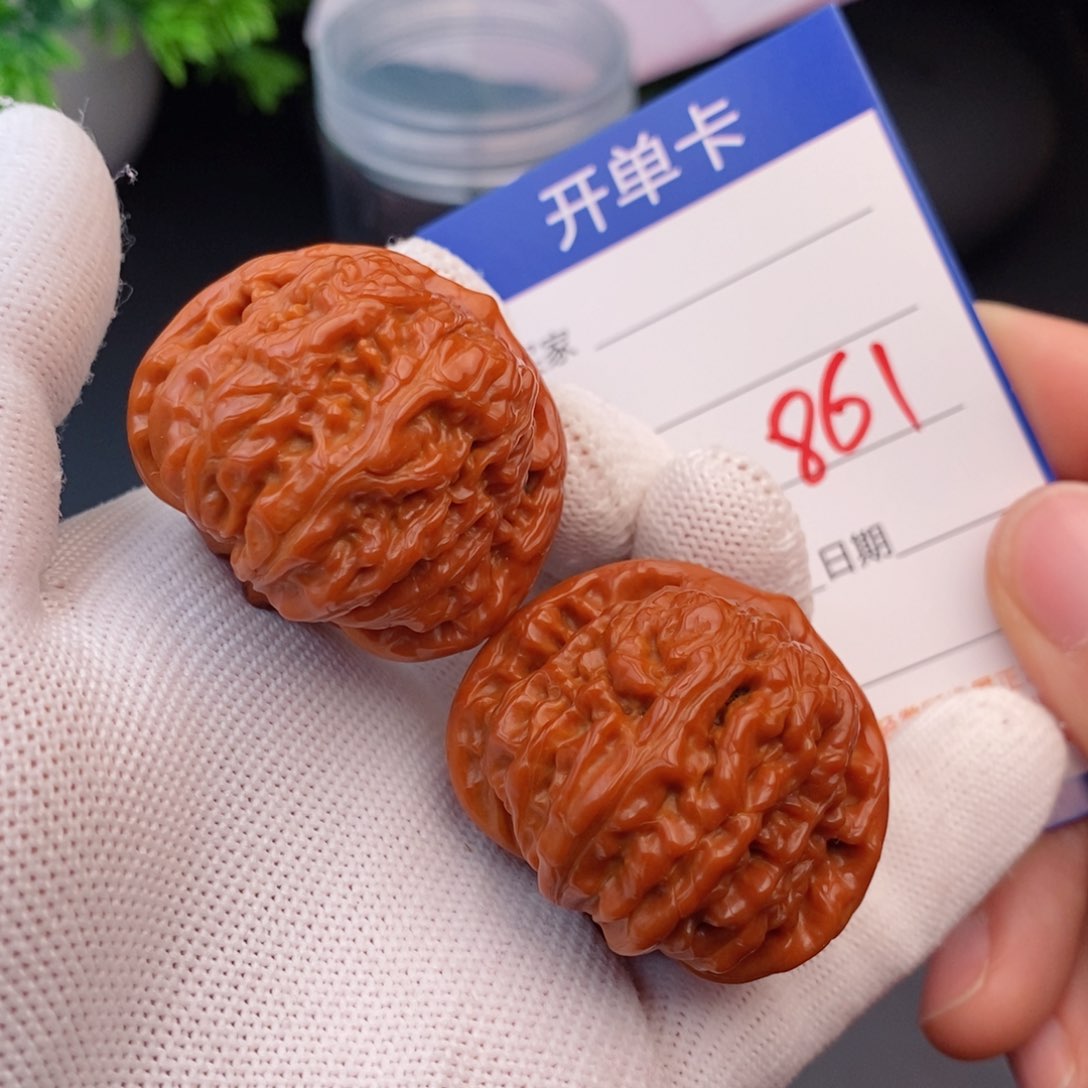 文玩核桃把件39楼王861