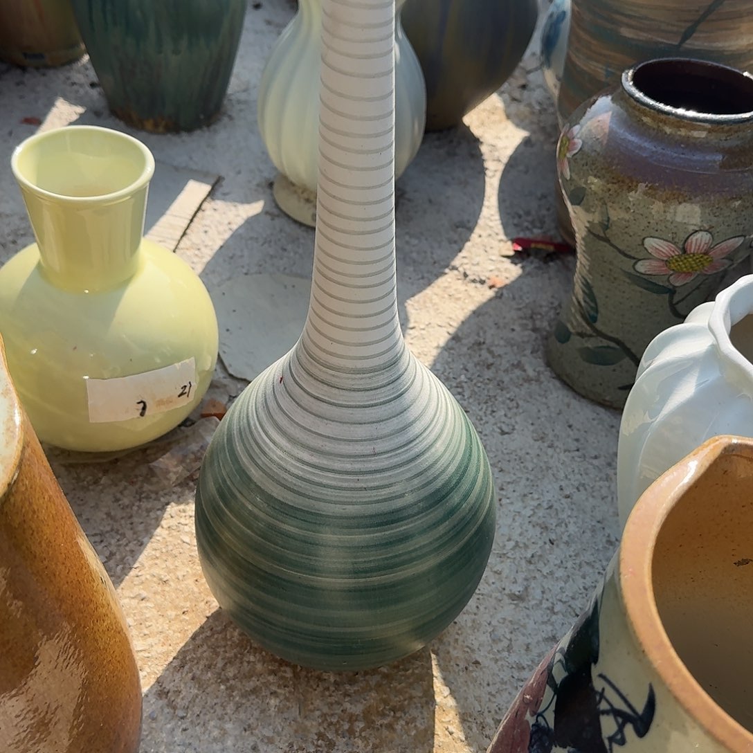 陶瓷微瑕景德镇手工花器