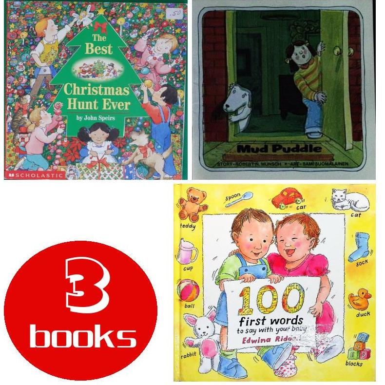 英文原版绘本3本93251204082