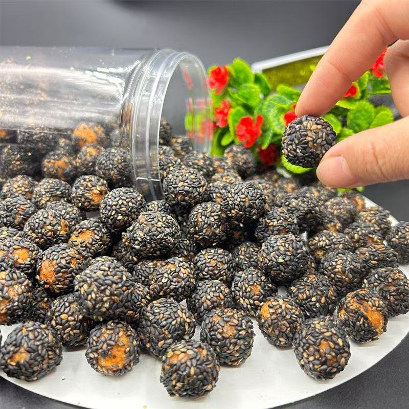 安徽特产黑芝麻麻球