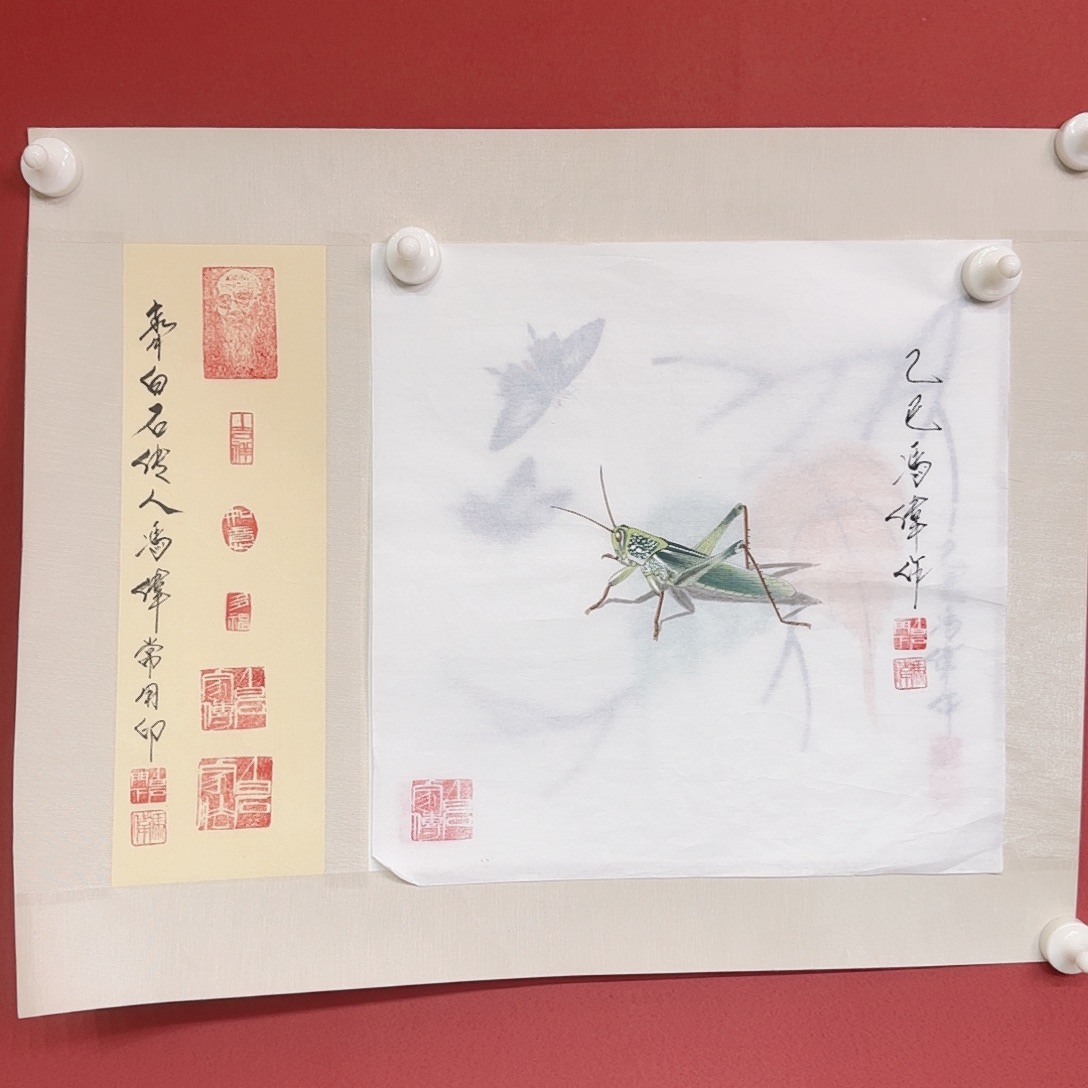 国画冯伟老师手绘作品 