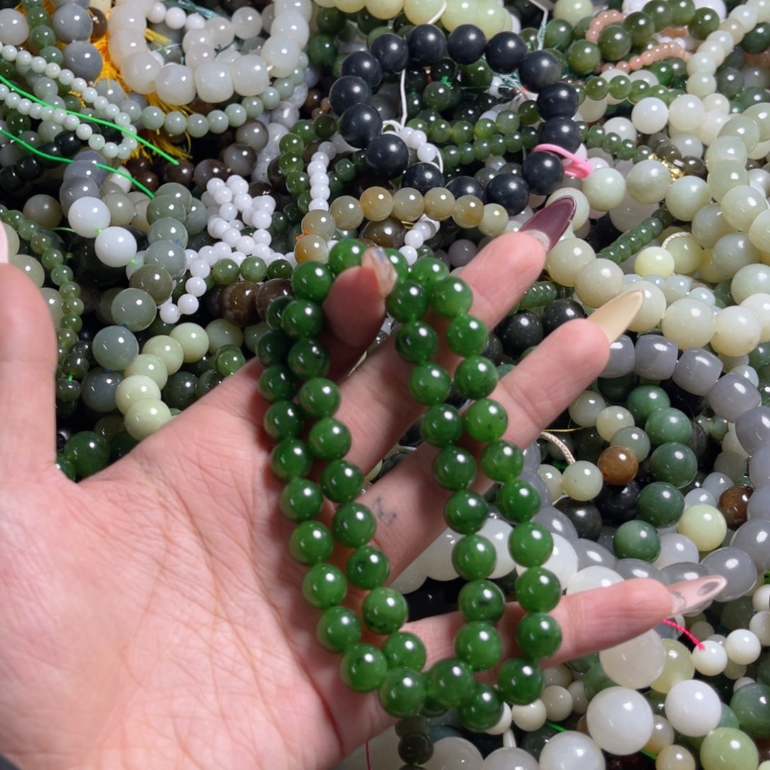 和田玉手链未镶嵌