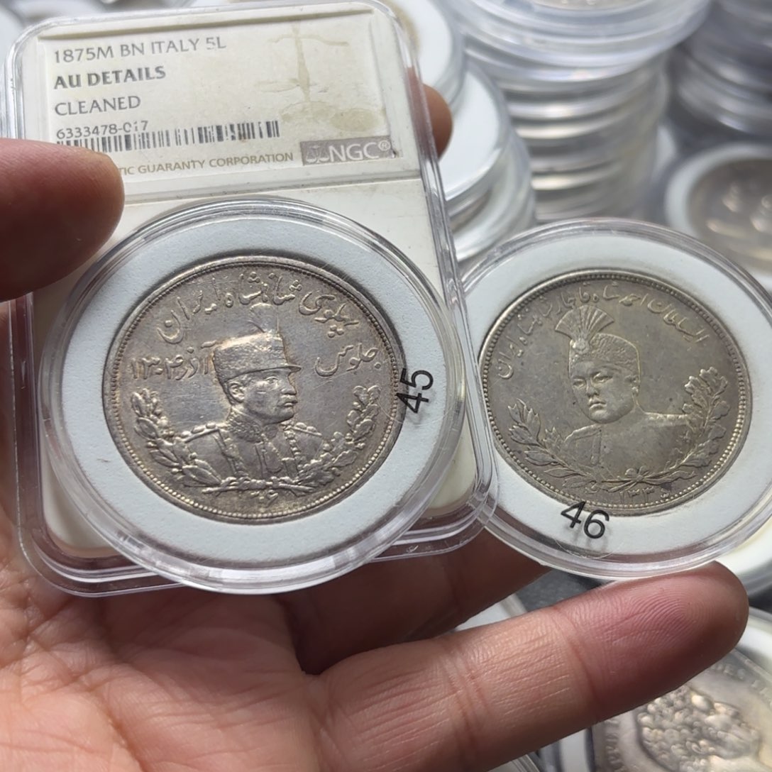 A***瞳银Ag900直播间选购订单银币1548