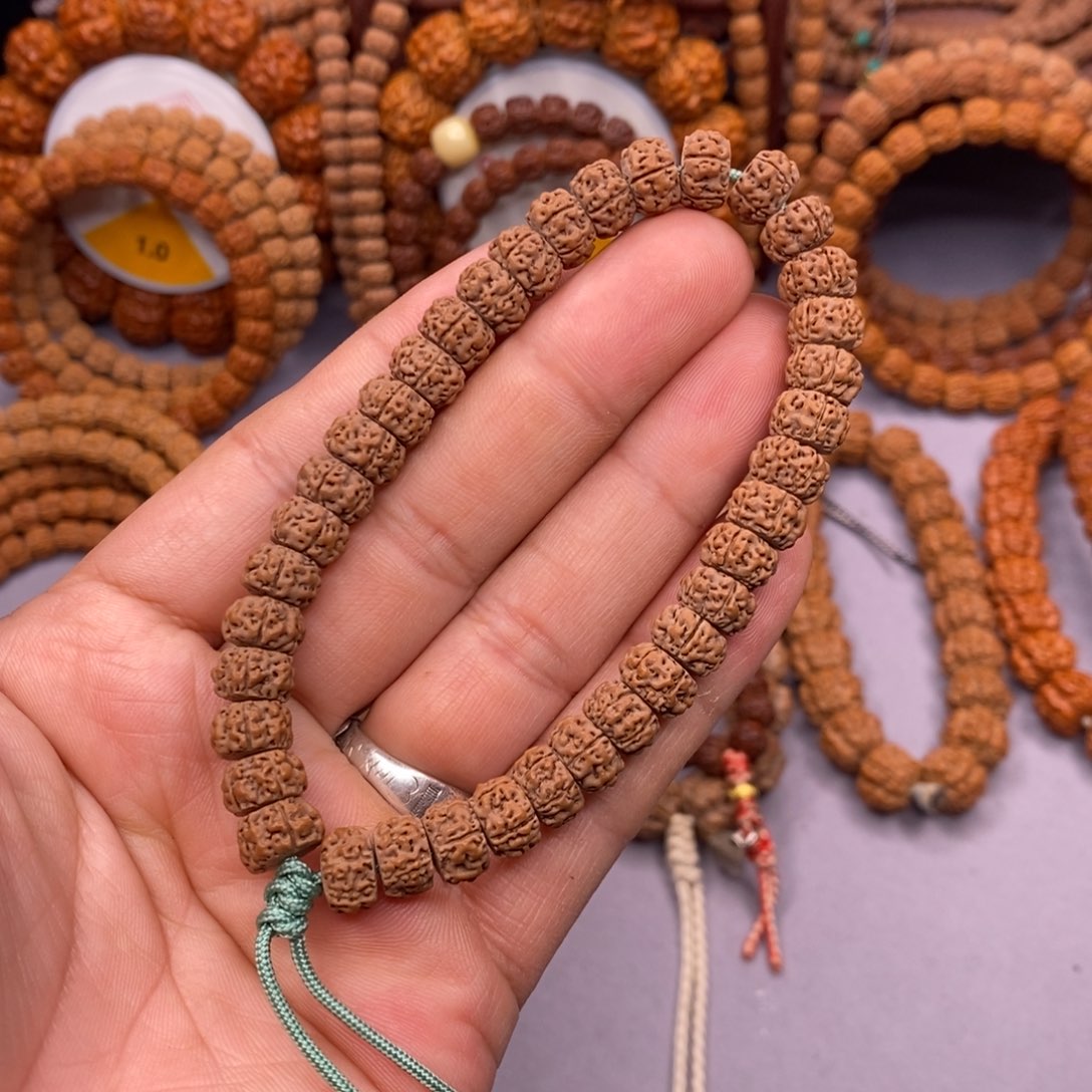 手串金刚菩提老树王龙切尺寸0.95