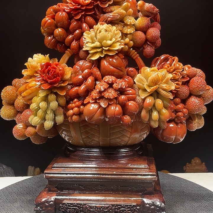 用***7寿山石寿山石雕刻艺术品