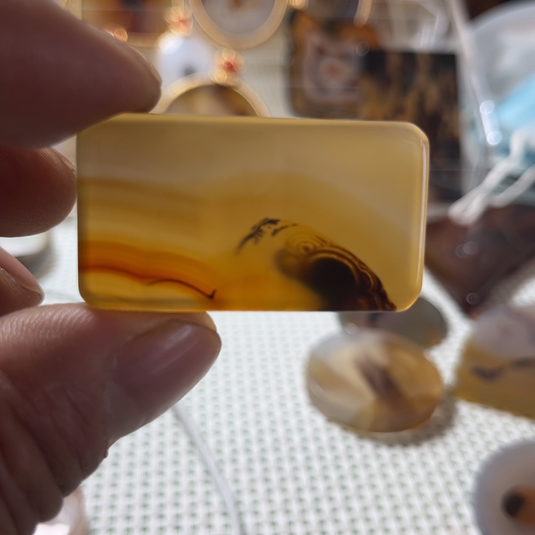 玛瑙/玉髓未镶嵌吊坠(不含链)