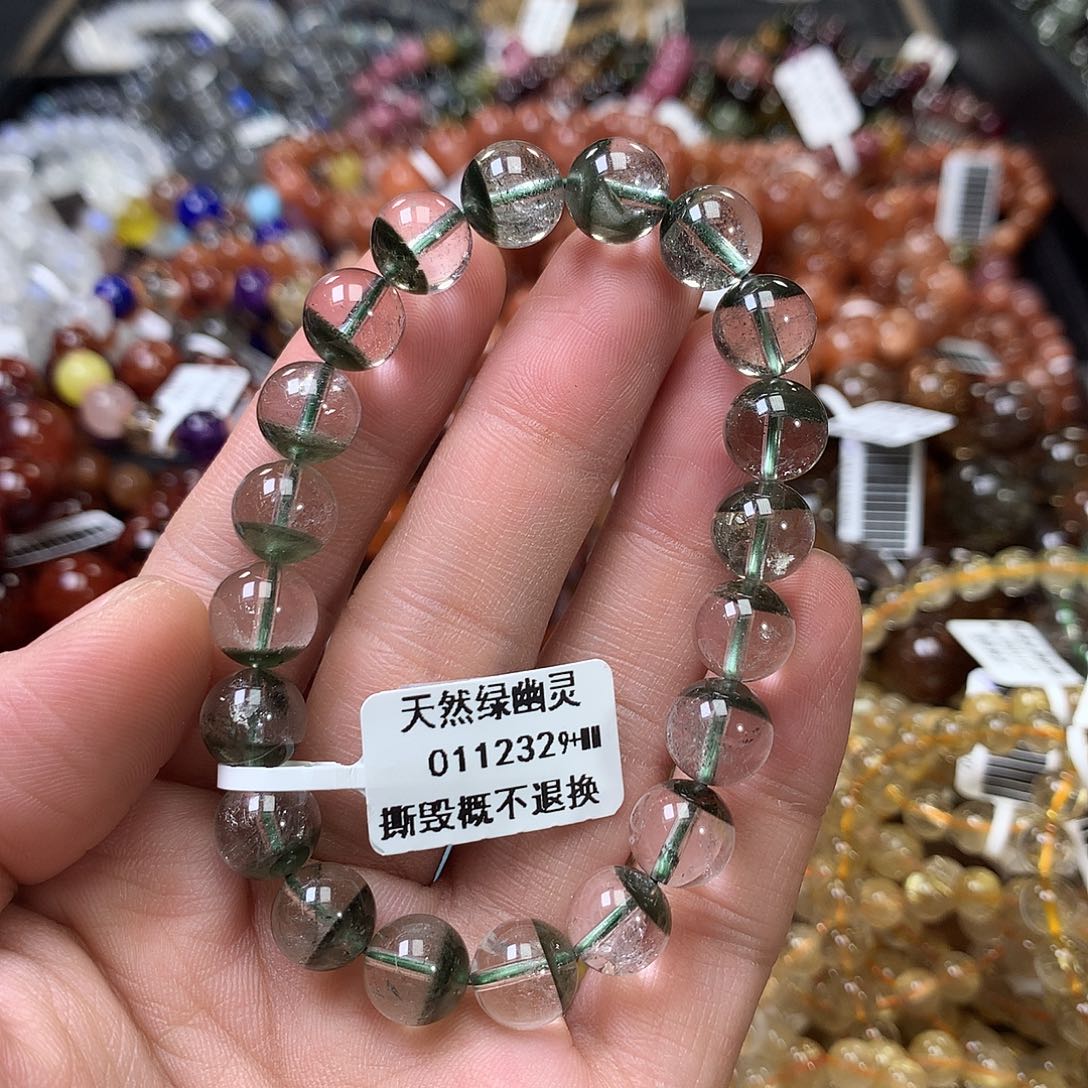 水晶手链未镶嵌，