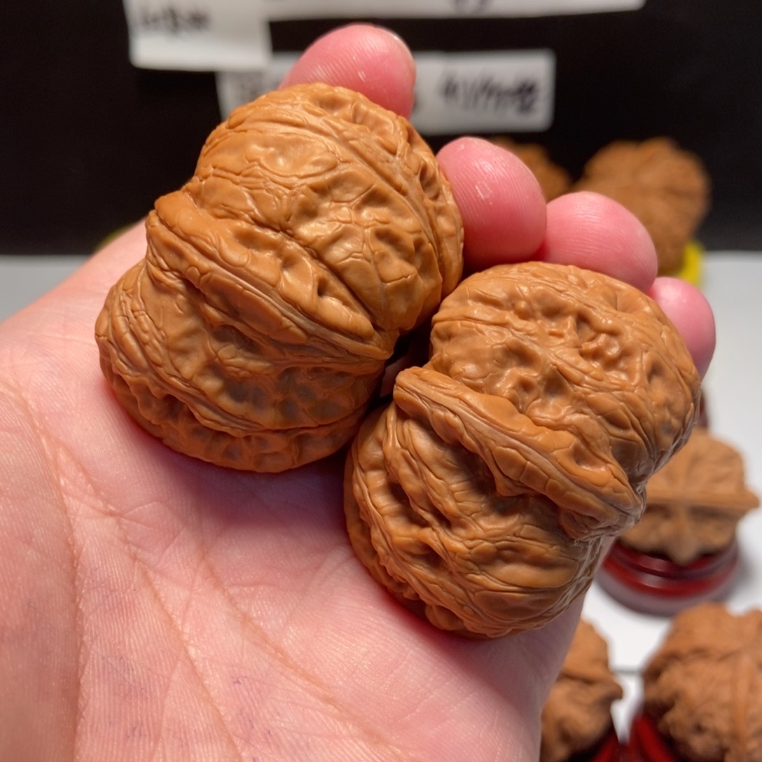 吊坠文玩核桃元宝45尺19