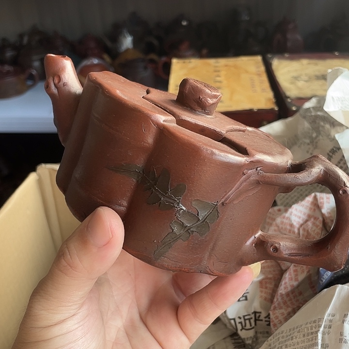 茶壶紫砂紫砂壶大家都知道喜欢紫砂