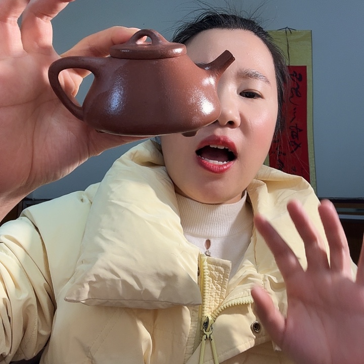 紫砂茶壶紫泥子冶150cc