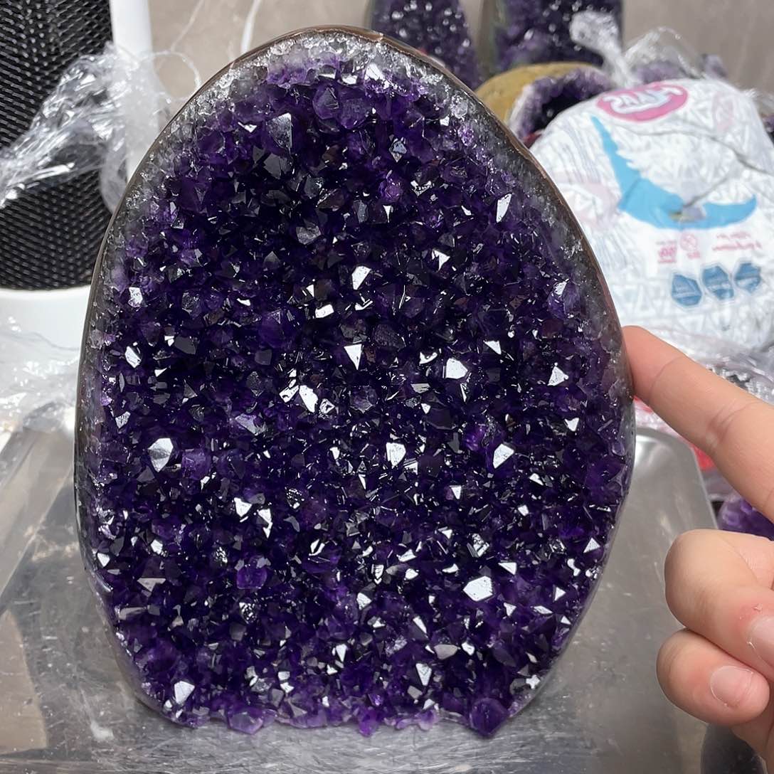 紫晶大型摆件（非配饰）未镶嵌