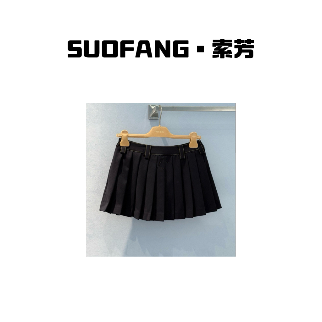 新品上市  学院风百搭高腰百褶裙