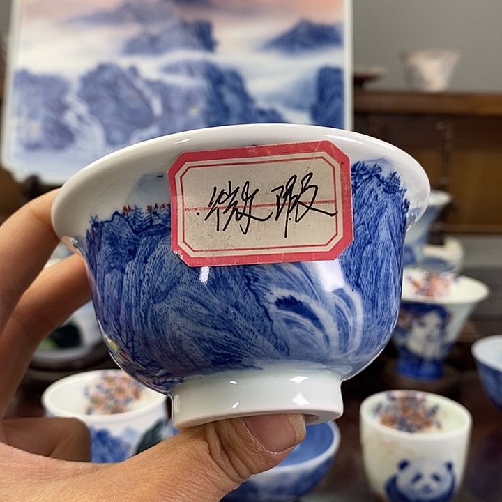 杯你****！景德镇手工手绘陶瓷，高亮兴老师作品