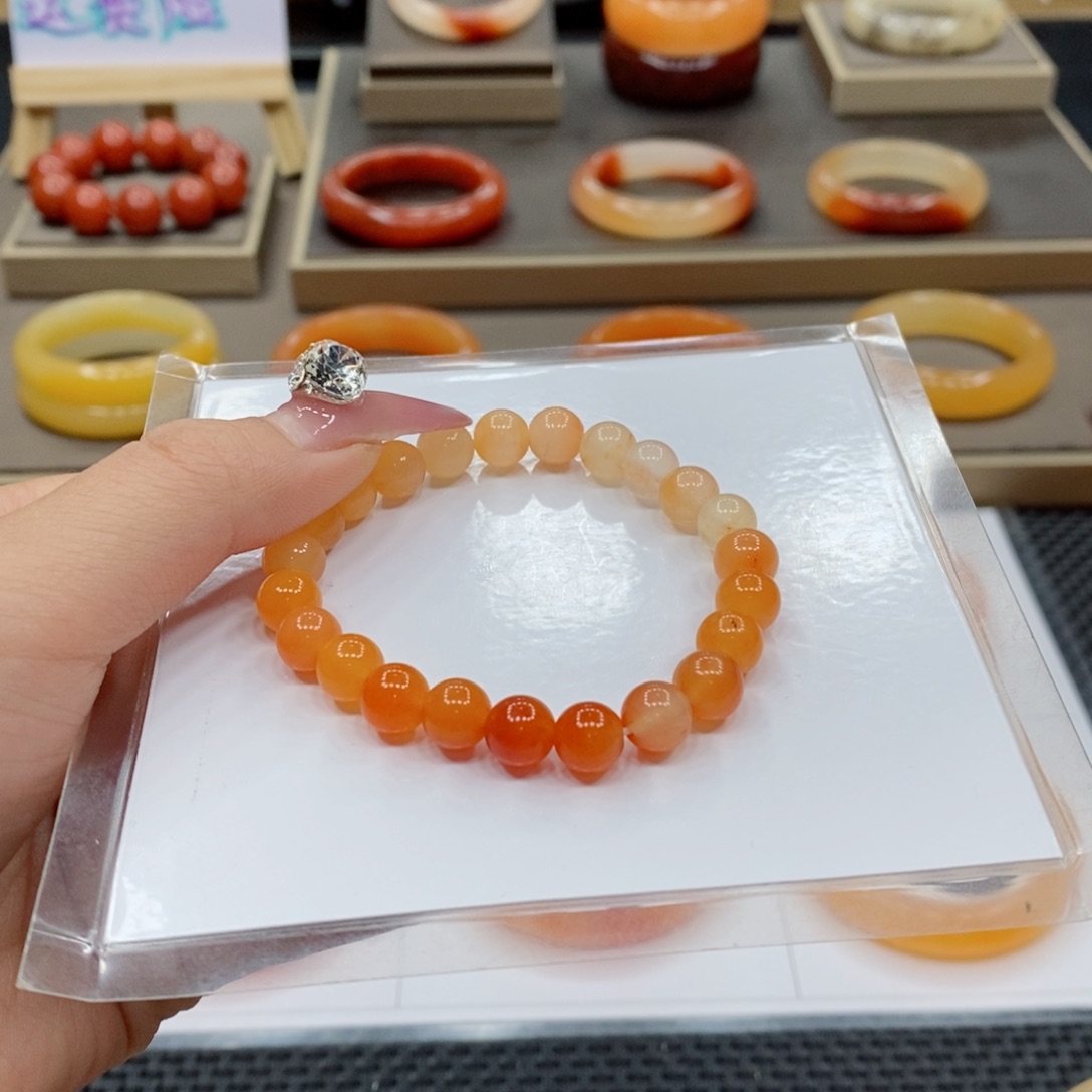 石英质玉手链未镶嵌