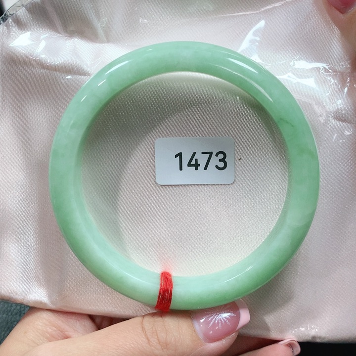 翡翠手镯未镶嵌天然翡翠手镯6403