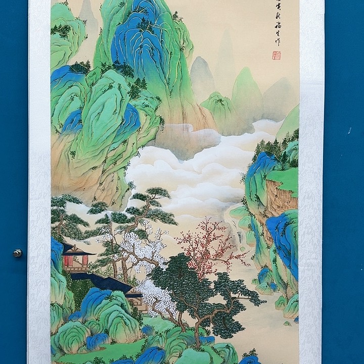 国画书法作品多次参加