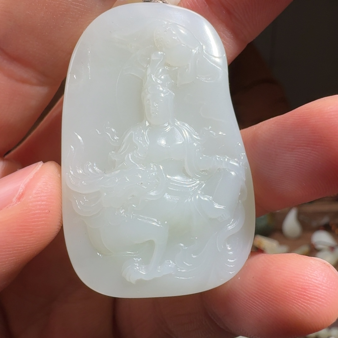 和田玉挂件未镶嵌