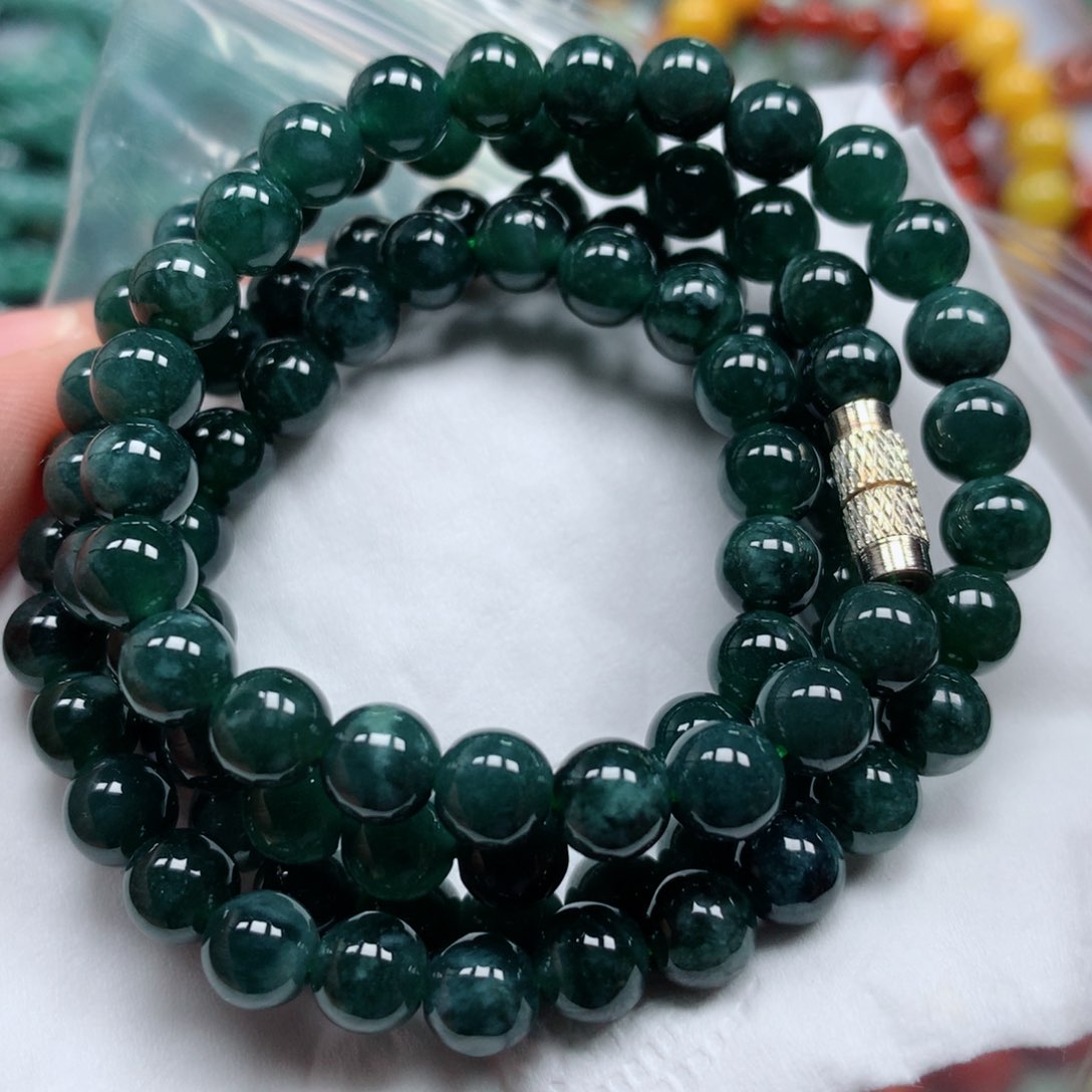 颈饰未镶嵌翡翠翡翠