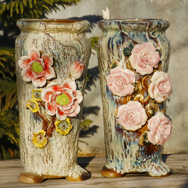 悬崖老桩多肉植物花盆精美园艺摆设