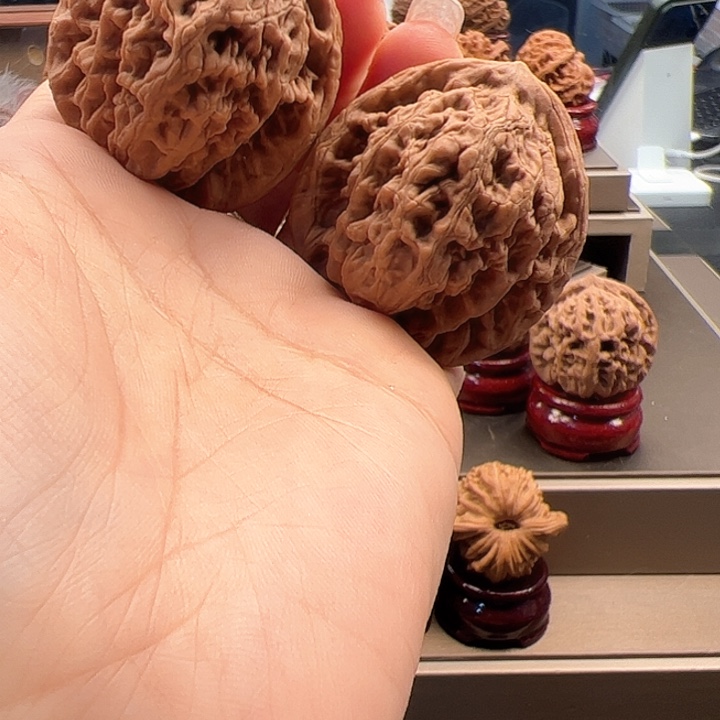 把件文玩核桃41 金公子 s-021