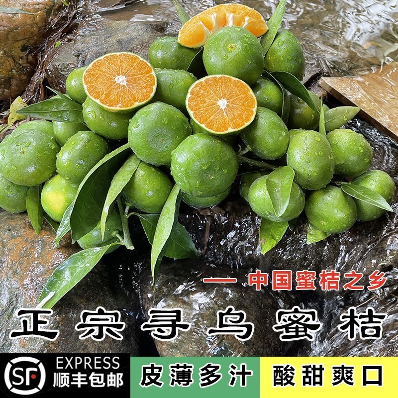 江西赣南橘子赣州寻乌蜜桔子无籽薄皮酸甜孕妇当季新鲜水果整箱NN