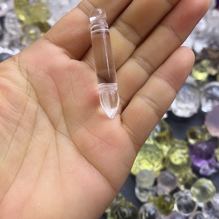 水晶摆件未镶嵌吊坠