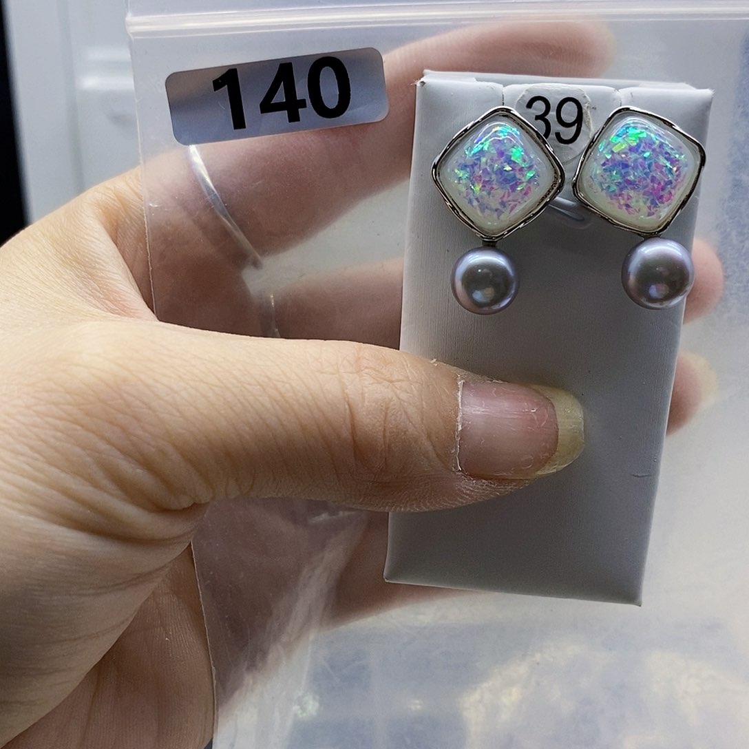 颈饰合金淡水珍珠