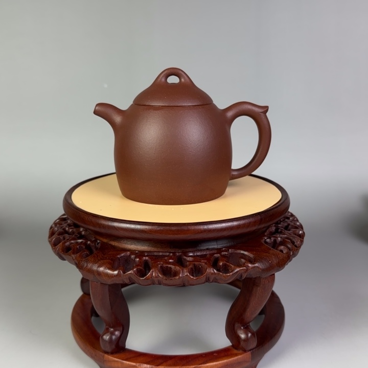 底槽青茶壶秦权壶250 cc全手工制作