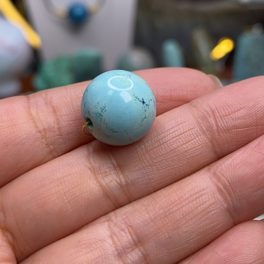 绿松石未镶嵌珠宝奇石13.5